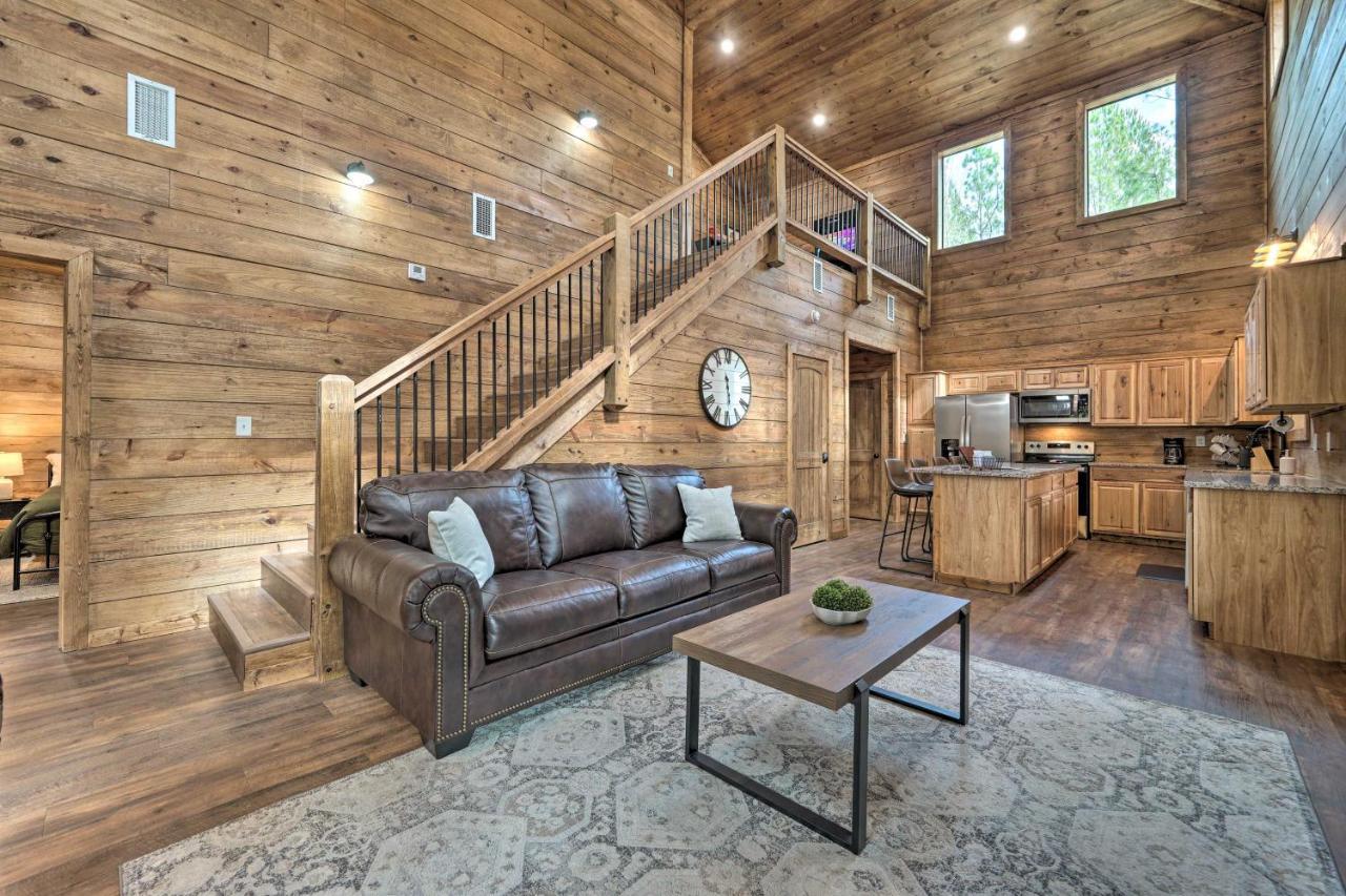 Sutton Ridge Cabin Rental Hot Tub And Swing Set! Broken Bow Extérieur photo