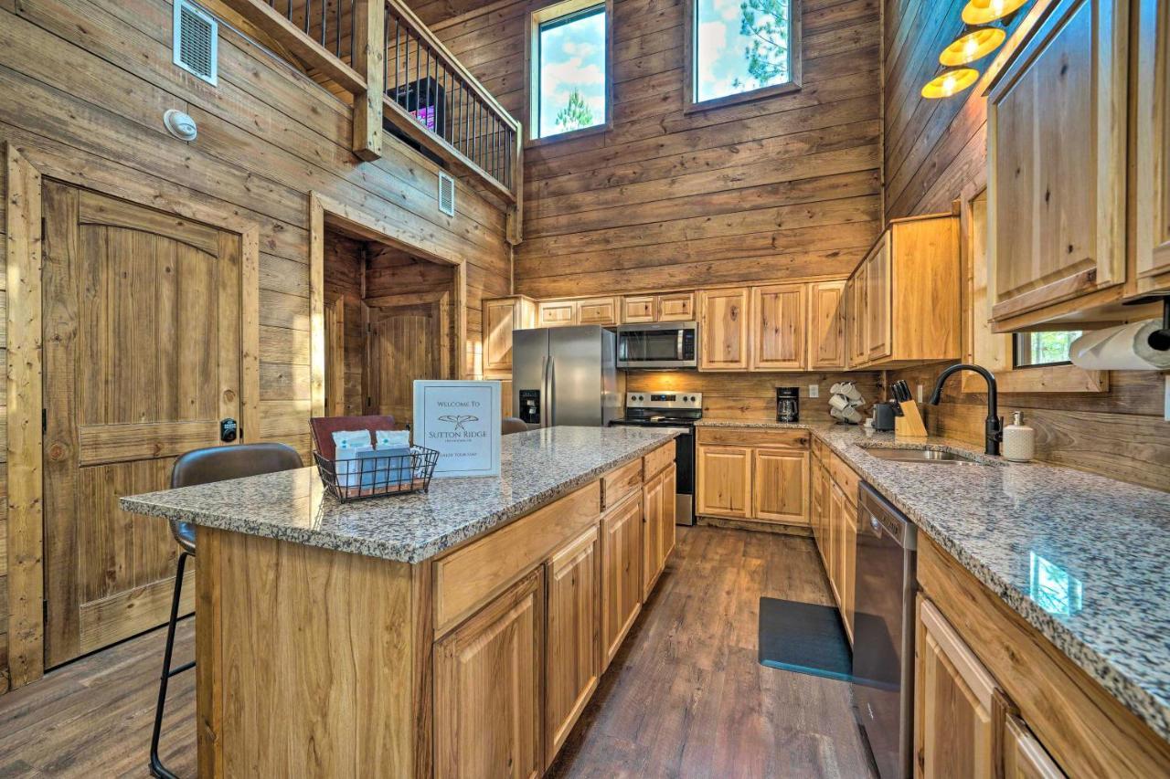 Sutton Ridge Cabin Rental Hot Tub And Swing Set! Broken Bow Extérieur photo