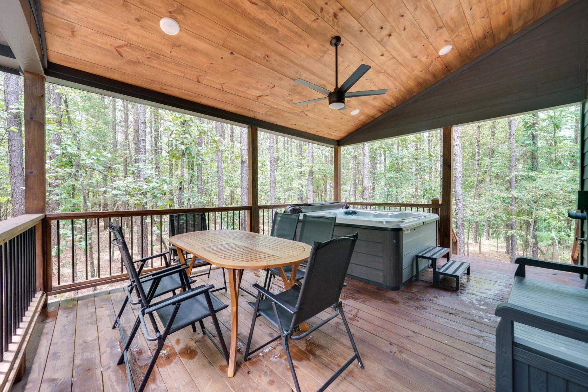 Sutton Ridge Cabin Rental Hot Tub And Swing Set! Broken Bow Extérieur photo
