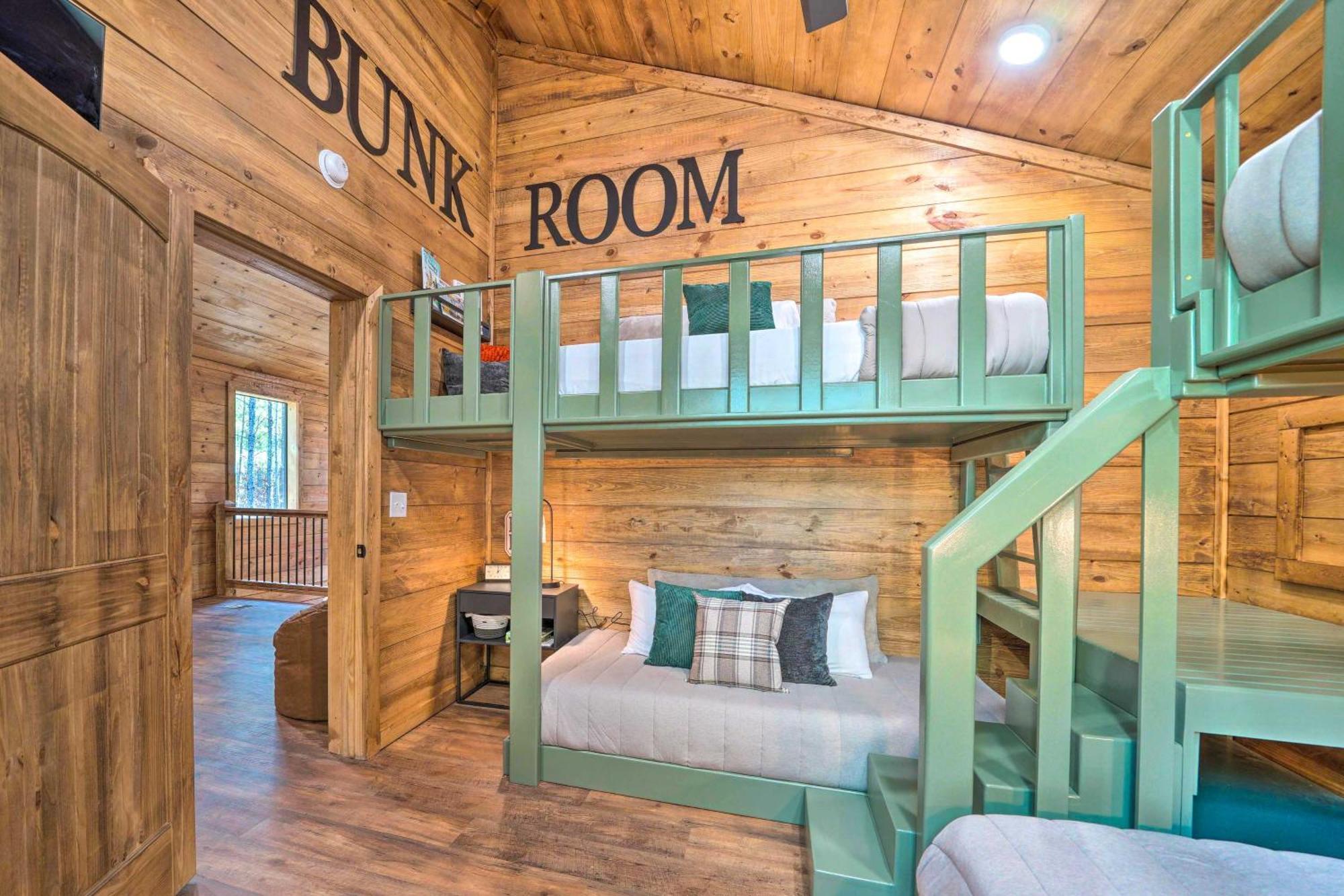 Sutton Ridge Cabin Rental Hot Tub And Swing Set! Broken Bow Extérieur photo